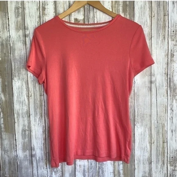 Talbots Pink Tee - Picture 1 of 4